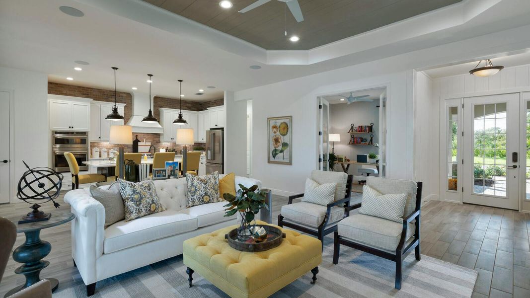 Representative furnished interior of a home built from the Captiva by Neal Communities in Grand Palm Real Estate and Homes for Sale in Venice, FL - Neal Communities, Venice (Image 11).