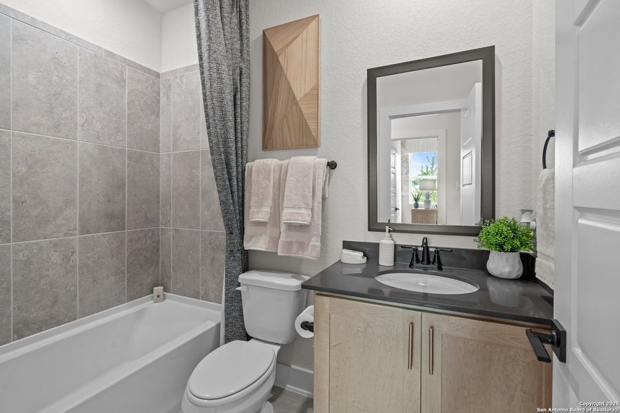 Furnished interior view inside a new home in Prominence – Now Selling, San Antonio (Image 8).