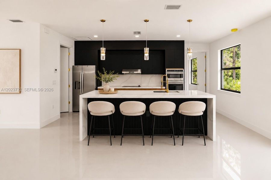 Furnished interior view inside a new home in , Lehigh Acres (Image 12).