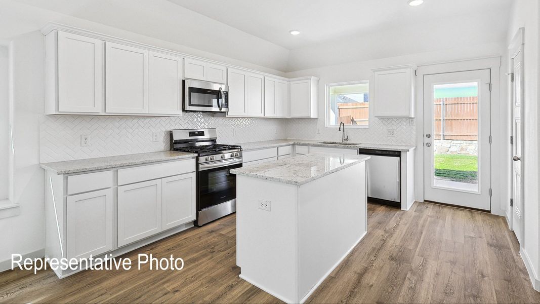 Furnished interior view inside a new home in Walden Pond, Forney (Image 3).