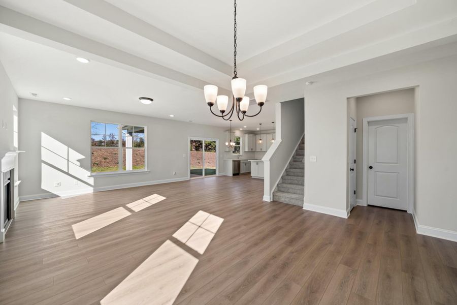 Spacious, unfurnished interior of a new home in Pisgah Park, Kernersville (Image 21).