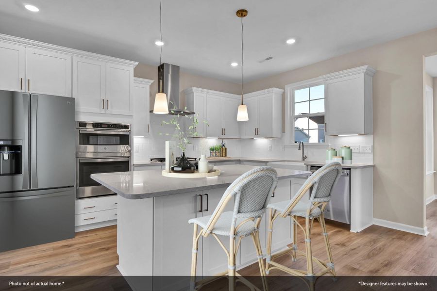 Furnished interior view inside a new home in Gates at Windermere, Blythewood (Image 4).
