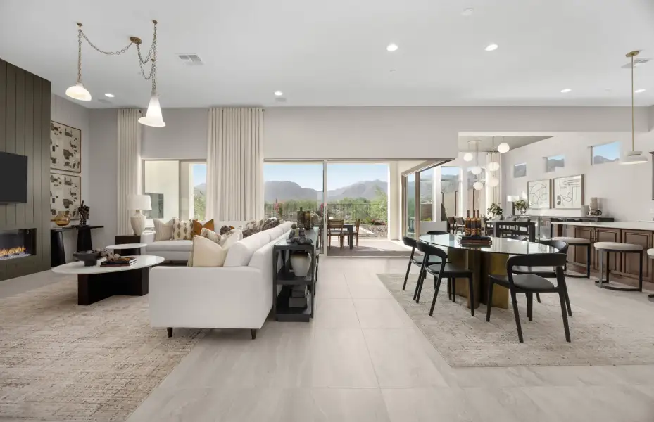 Representative furnished interior of a home built from the Harmony by Pulte Homes in Regent Hills - Enchantment Series, Buckeye (Image 11).