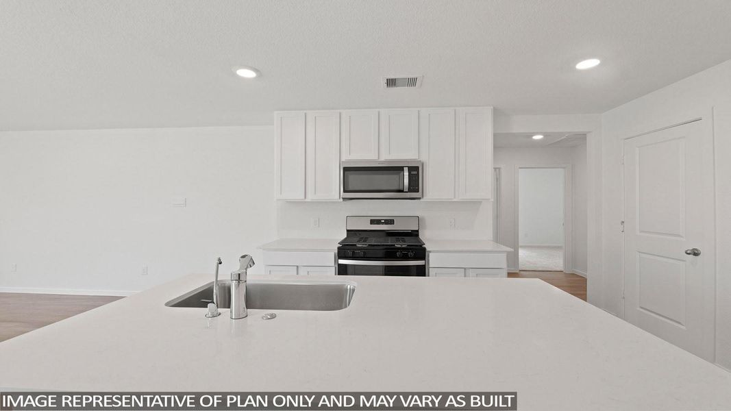 Furnished interior view inside a new home in Porters Mill, New Caney (Image 6).