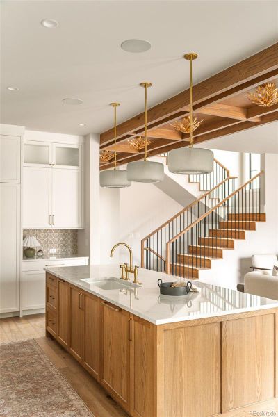 Furnished interior view inside a new home in , Denver (Image 18).