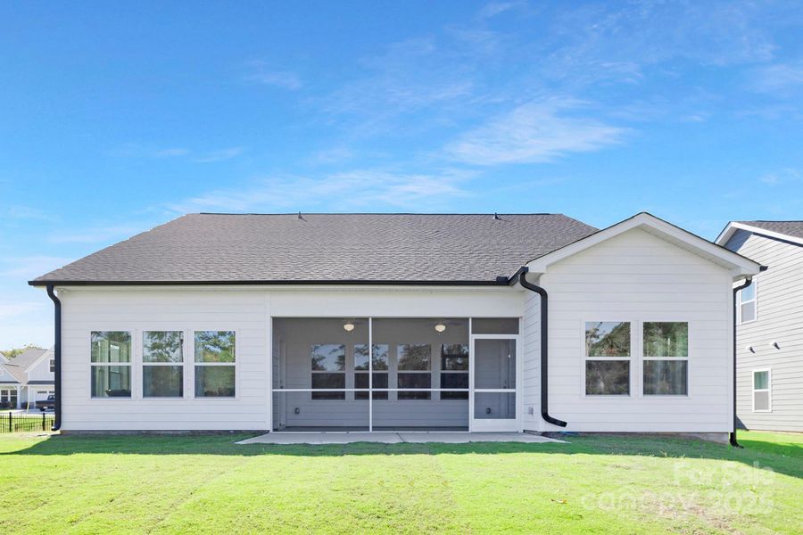 Exterior details and patio area of a home in , Monroe (Image 27). Exterior details and patio area of a home in , Monroe (Image 27).