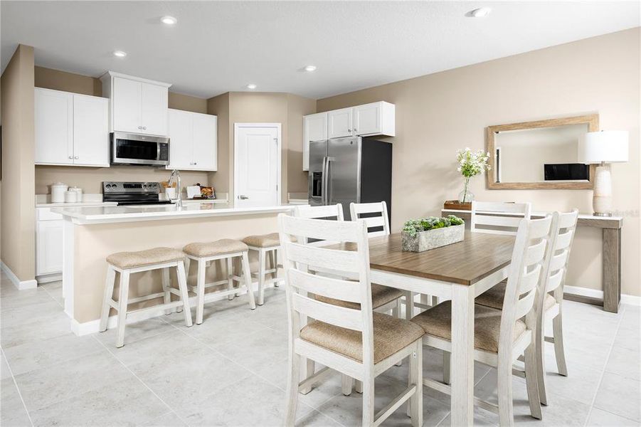 Furnished interior view inside a new home in Vista Trace, Belleview (Image 6).
