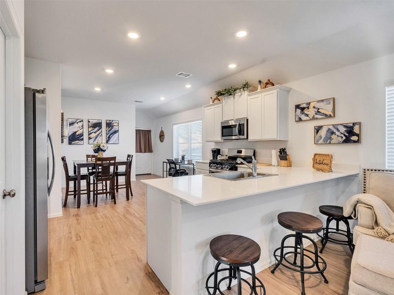 Furnished interior view inside a new home in Tavola: Gulf Coast Collection, New Caney (Image 22).