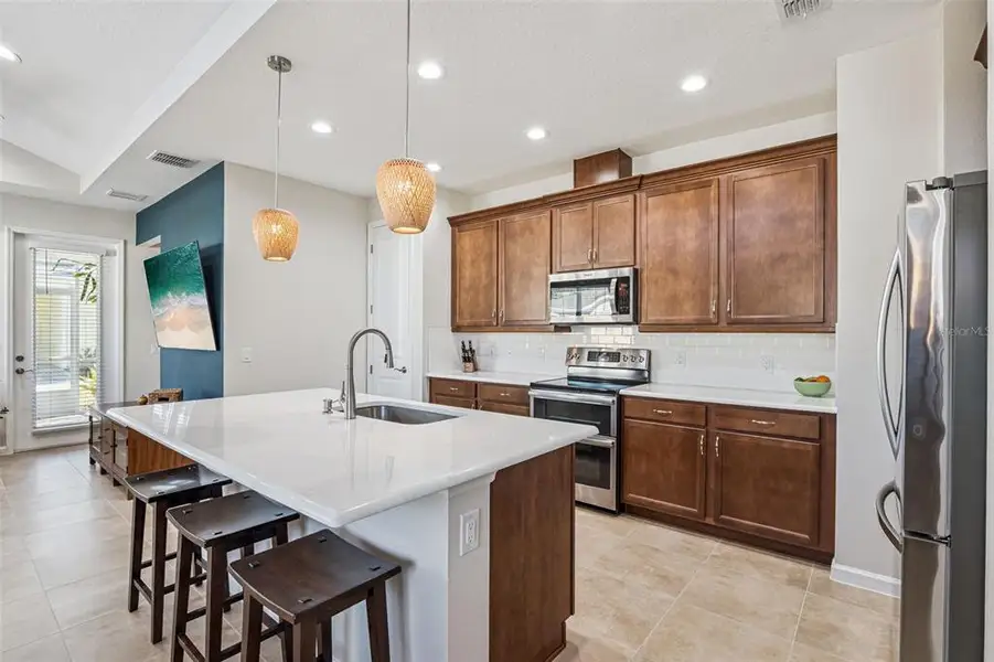 Furnished interior view inside a new home in , Daytona Beach (Image 5).