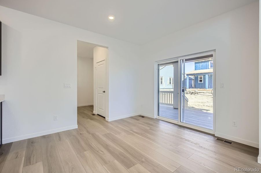 Spacious, unfurnished interior of a new home in Ledge Rock: The Monarch Collection, Johnstown (Image 7). Spacious, unfurnished interior of a new home in Ledge Rock: The Monarch Collection, Johnstown (Image 7).