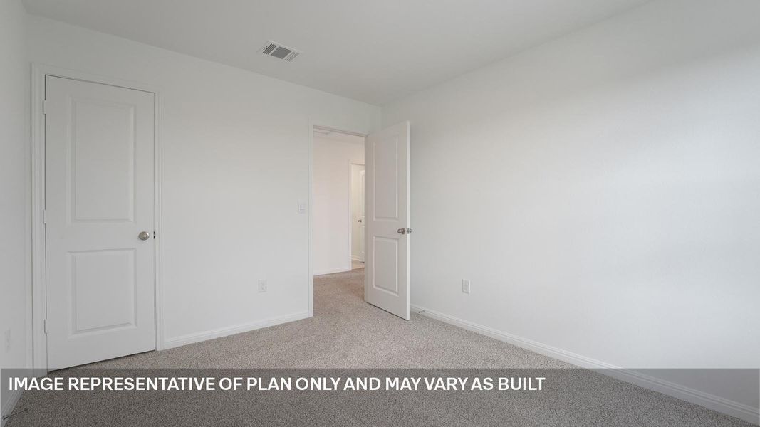 Spacious, unfurnished interior of a new home in Prairie Lakes, Buda (Image 15).