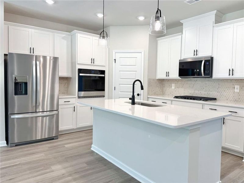 Furnished interior view inside a new home in , Braselton (Image 10).