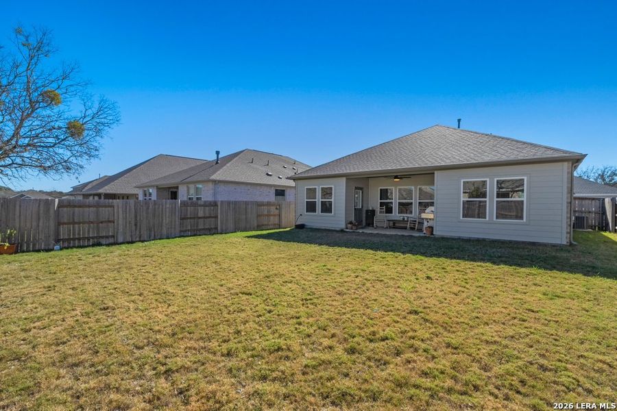 Exterior details and patio area of a home in , Kyle (Image 3). Exterior details and patio area of a home in , Kyle (Image 3).