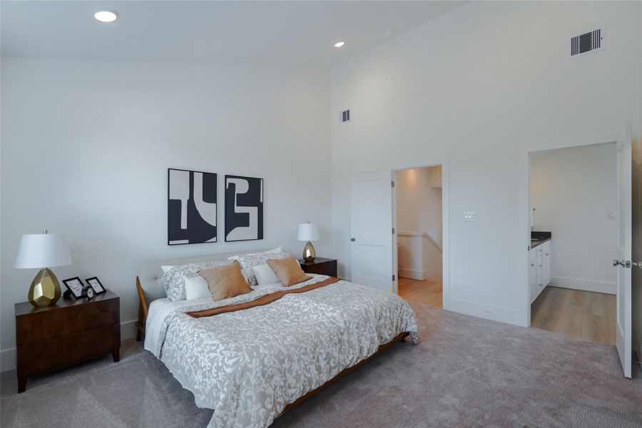 Furnished interior view inside a new home in Paul Quinn Court, Houston (Image 30).