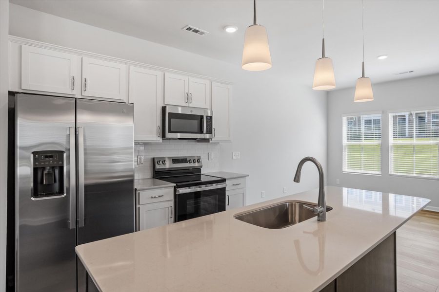 Furnished interior view inside a new home in Renaissance at White Oak, Garner (Image 9).