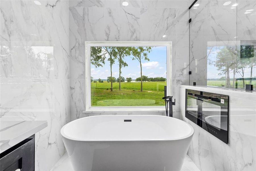 You could just live in this one space of this beautiful home and be just fine!