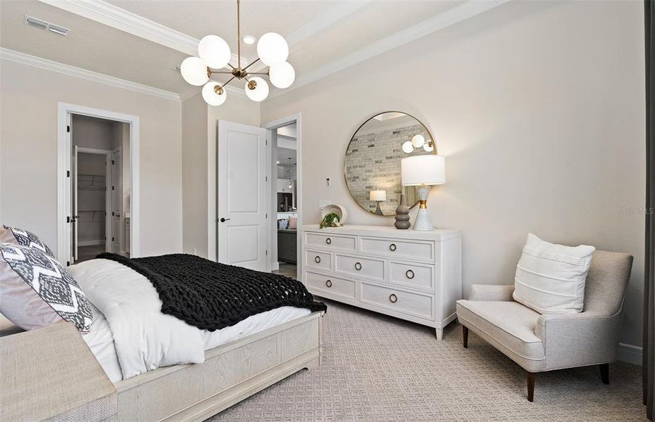 Furnished interior view inside a new home in , Mount Dora (Image 7).