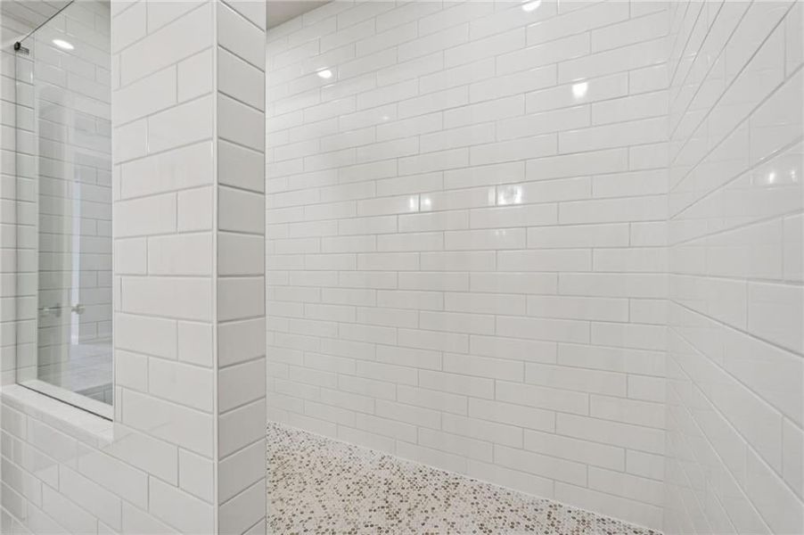 Full bath with walk in shower