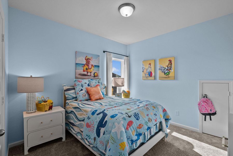 Photos shown are of a staged model home and are for illustration purposes only. Actual home features, finishes, and layout may vary.