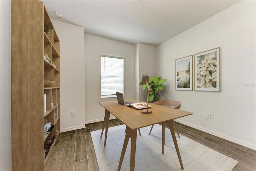 Furnished interior view inside a new home in Wellen Park Golf & Country Club: Executive Homes, Venice (Image 12).