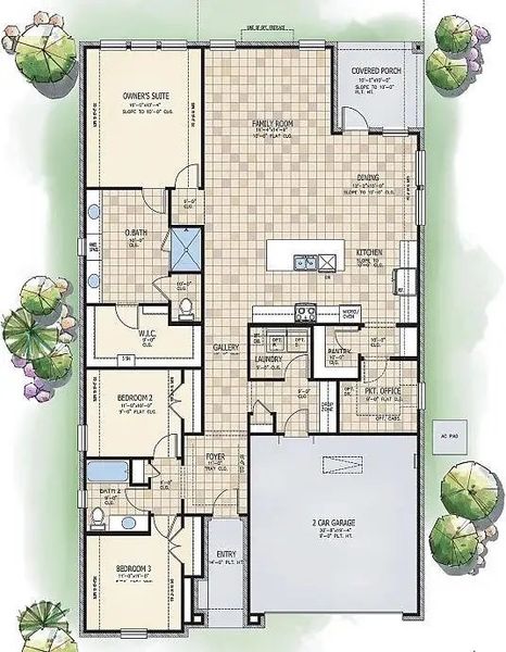2D floor plan layout of this home in Chambers Creek, Willis, TX (Image 4). 2D floor plan layout of this home in Chambers Creek, Willis, TX (Image 4).