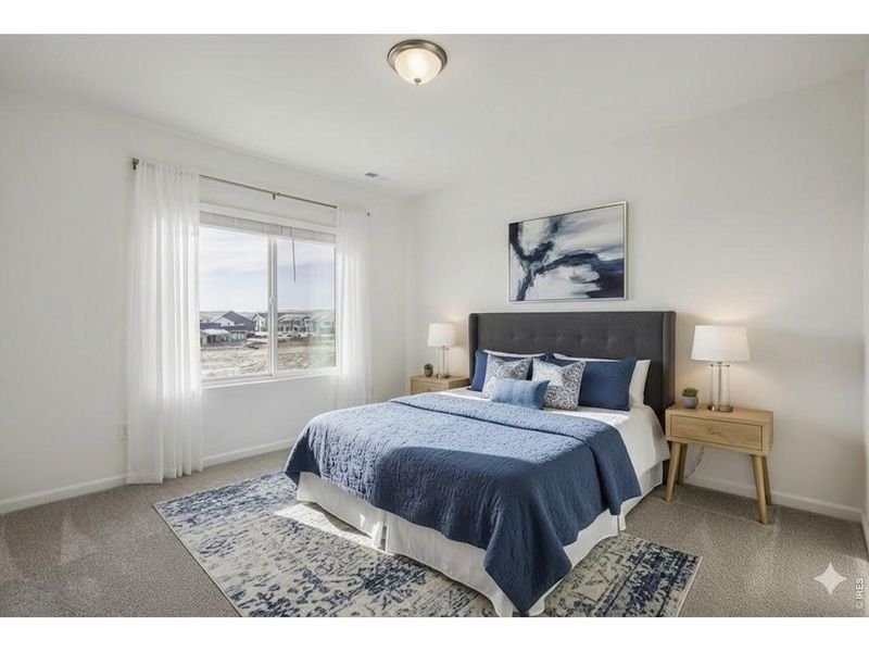 Furnished interior view inside a new home in Northfield, Fort Collins (Image 10).