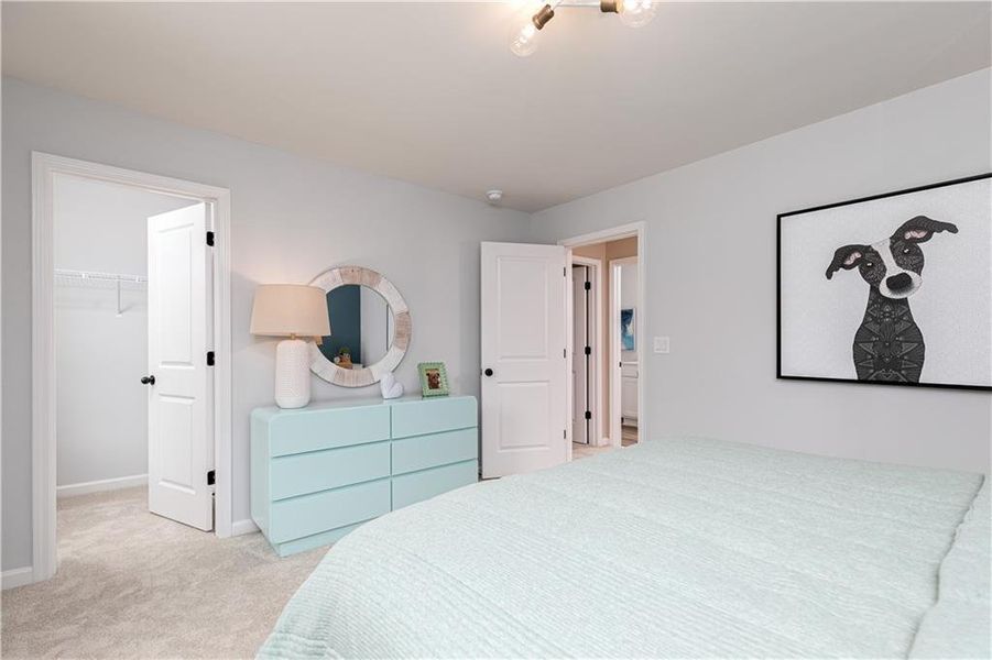 Furnished interior view inside a new home in Rhodes Glen, Lawrenceville (Image 15).