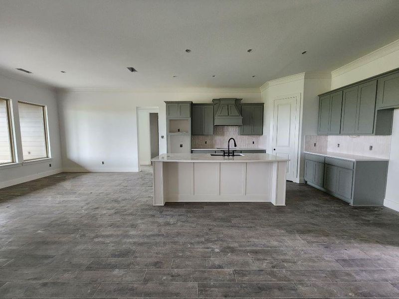 In-progress construction of a new home in Rocky Top, Krum, TX (Image 5).