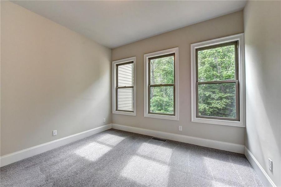 Spacious, unfurnished interior of a new home in Bellmoore Park, Duluth (Image 80).