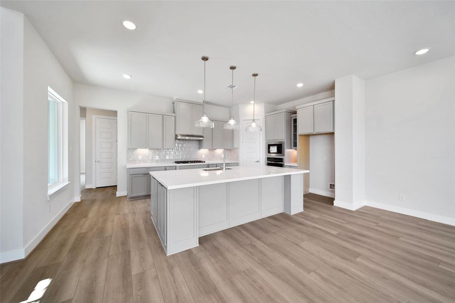 Furnished interior view inside a new home in Lago Pointe, Seabrook (Image 11).