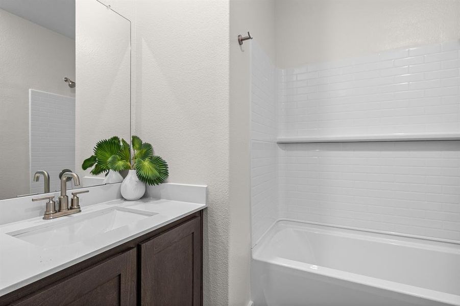 Close-up of interior finishes inside a home in Vista West, Fort Worth (Image 8).