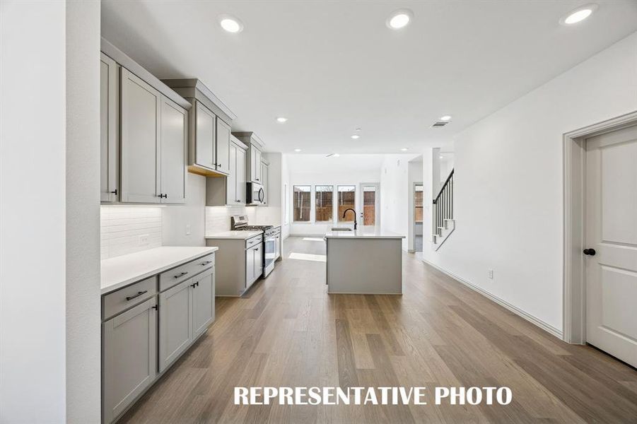 Featuring sight lines from the front through to the rear of the home, you'll enjoy welcoming family and friends into your new lock and leave dream home!  REPRESENTATIVE PHOTO