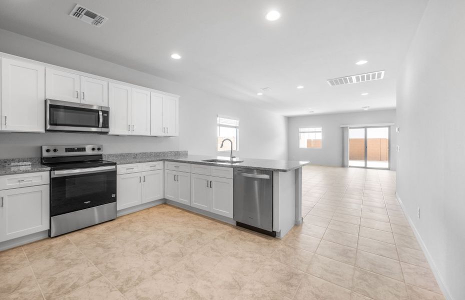 Furnished interior view inside a new home in Hayden Estates, Buckeye (Image 9).