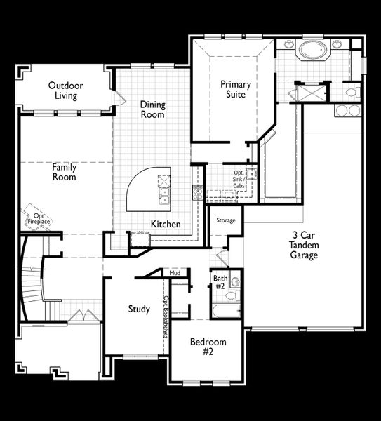 Downstairs Floor Plan