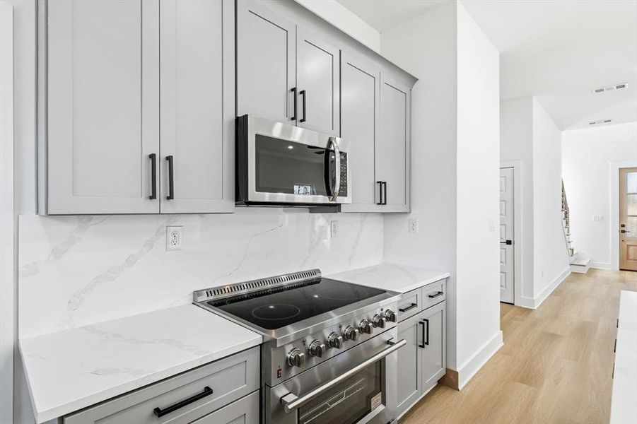 Furnished interior view inside a new home in , Lewisville (Image 8). Furnished interior view inside a new home in , Lewisville (Image 8).