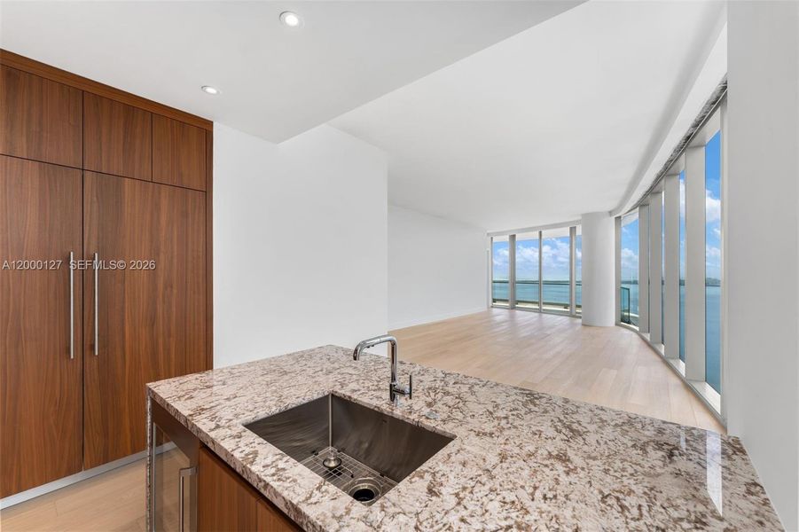 Furnished interior view inside a new home in , Miami (Image 6).