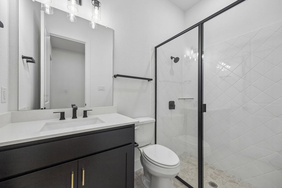 Representative furnished interior of a home built from the The Cedarcrest by Lillian Custom Homes in The Arbors Midlothian, Midlothian (Image 15).
