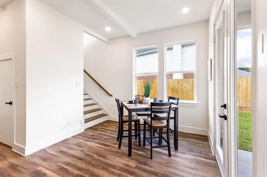 Furnished interior view inside a new home in , Spring (Image 29).
