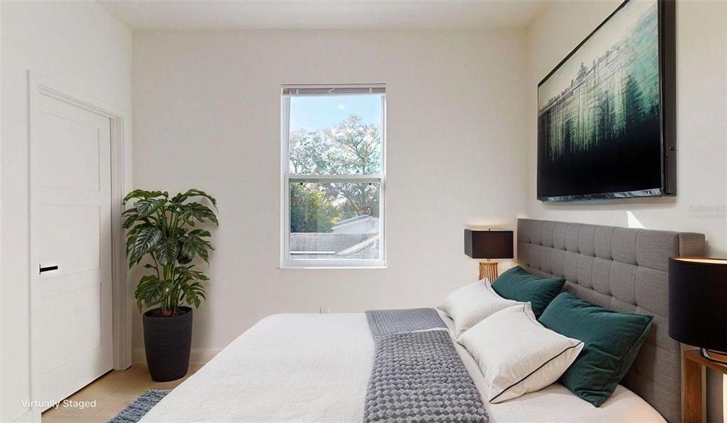 Furnished interior view inside a new home in , Tampa (Image 45).