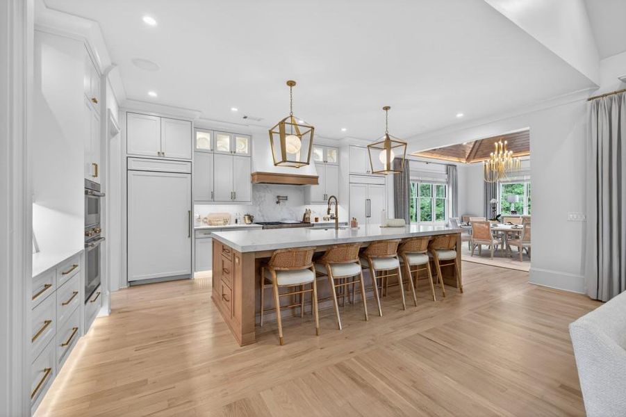 Furnished interior view inside a new home in , Braselton (Image 20).