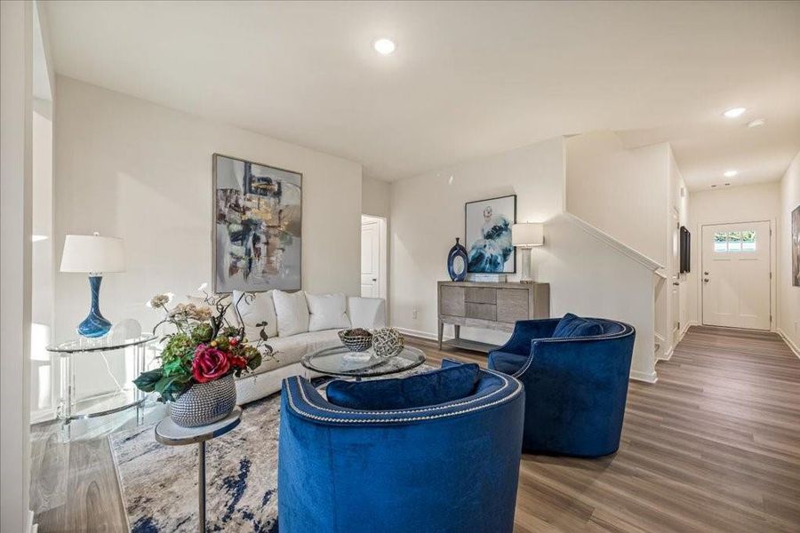 Furnished interior view inside a new home in Shoals Crossing, Conyers (Image 12).