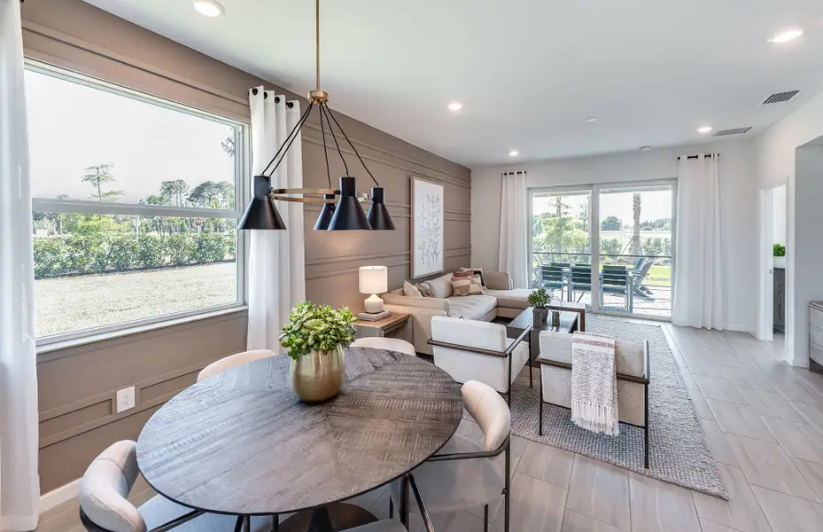 Furnished interior view inside a new home in Talon Preserve on Palmer Ranch, Nokomis (Image 4).