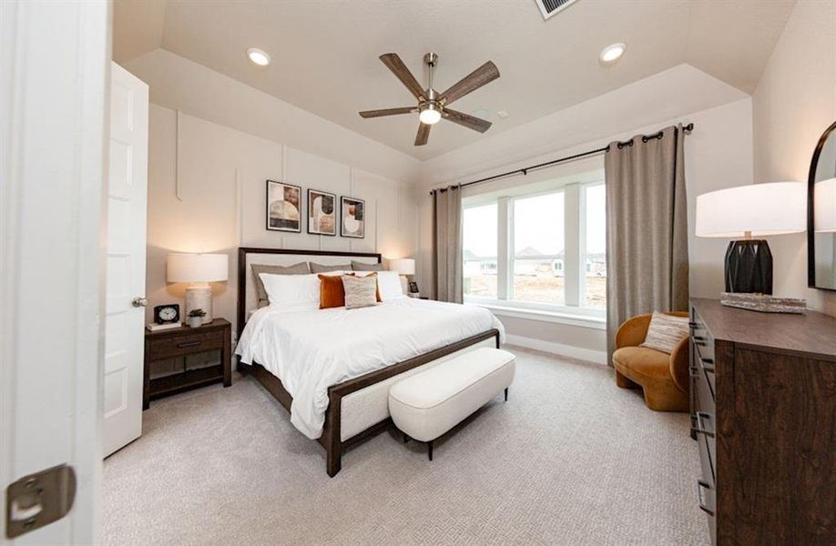 Furnished interior view inside a new home in Amira: Signature Collection, Tomball (Image 2). Furnished interior view inside a new home in Amira: Signature Collection, Tomball (Image 2).