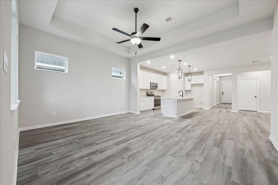 Spacious, unfurnished interior of a new home in Elyson, Katy (Image 17). Spacious, unfurnished interior of a new home in Elyson, Katy (Image 17).