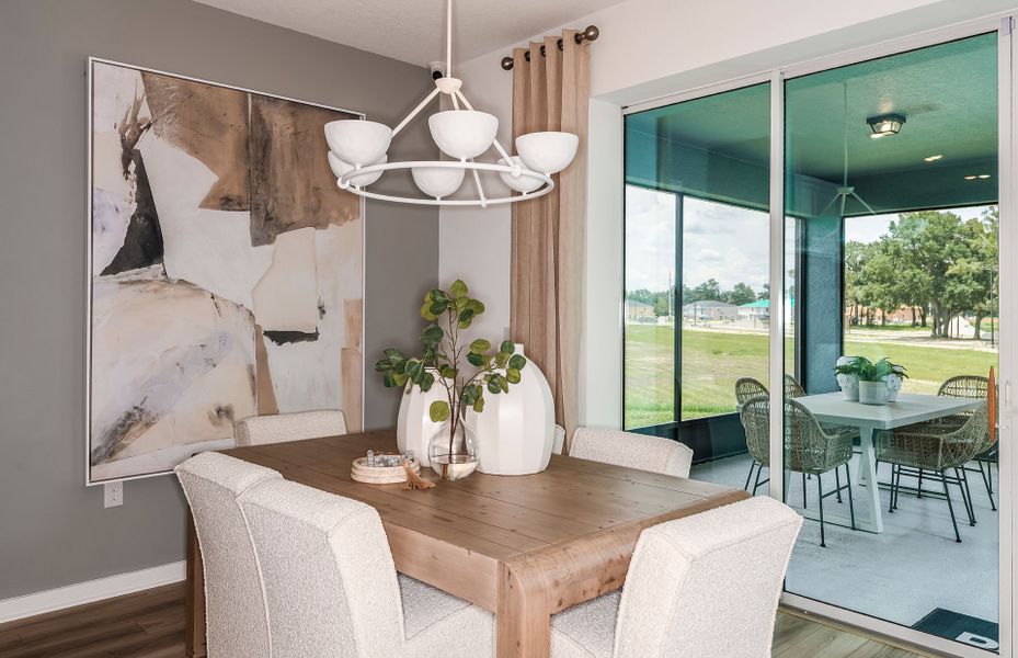 Furnished interior view inside a new home in Marion Ranch, Ocala (Image 17).