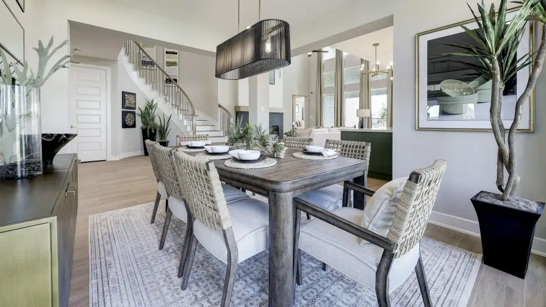 Furnished interior view inside a new home in Grand Central Park, Conroe (Image 7). Furnished interior view inside a new home in Grand Central Park, Conroe (Image 7).