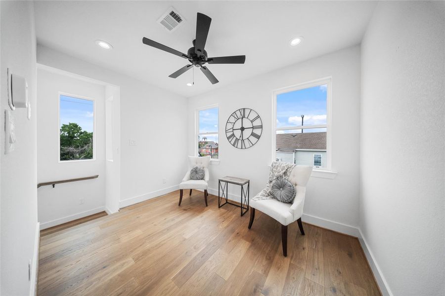 Furnished interior view inside a new home in , Houston (Image 6).