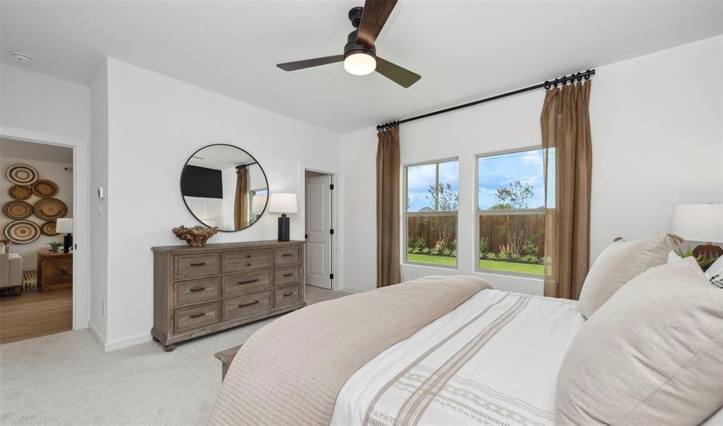 Furnished interior view inside a new home in Caldwell Lakes, Dallas (Image 27).