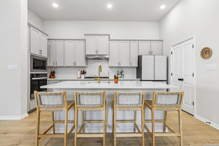 Furnished interior view inside a new home in , San Marcos (Image 26).