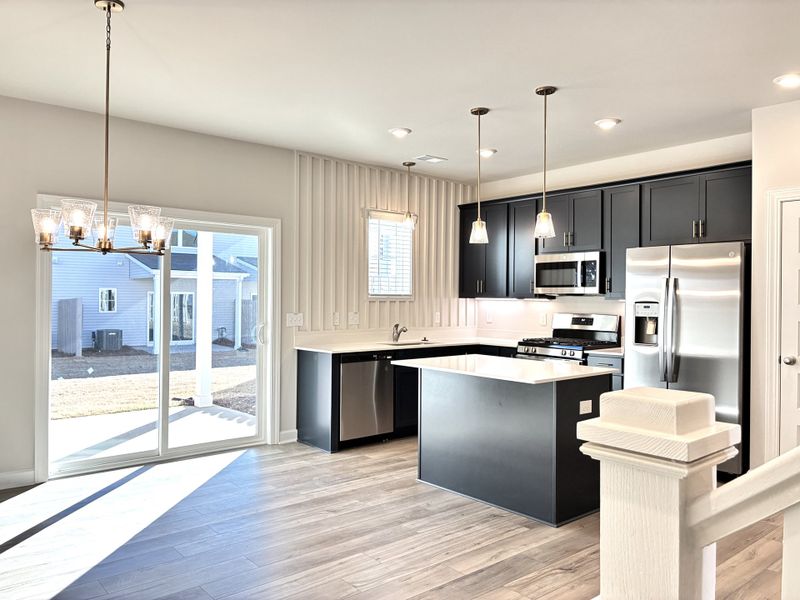 Furnished interior view inside a new home in Holly Ridge, Greenville (Image 8).